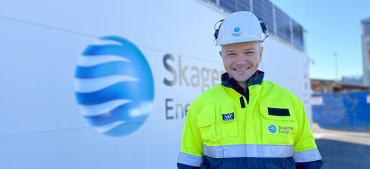  Kenneth Andersen er forretningsutvikler i Skagerak Energi. Foto: Ellen Esborg